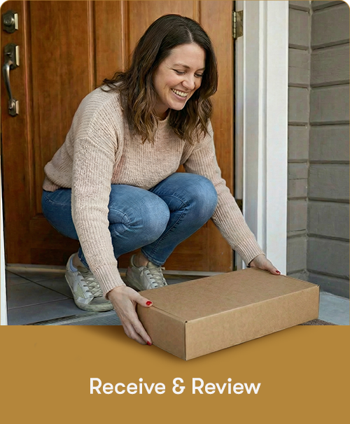 Get your personalized forms by email or mail, beautifully organized.