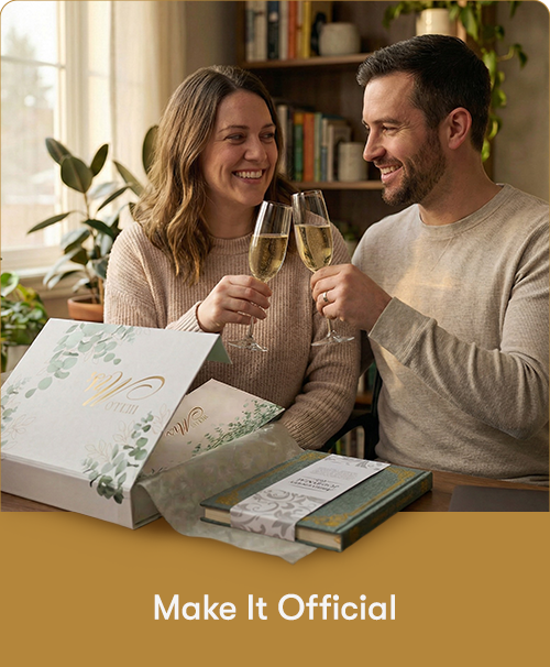 Sign, submit, and celebrate your new chapter.
