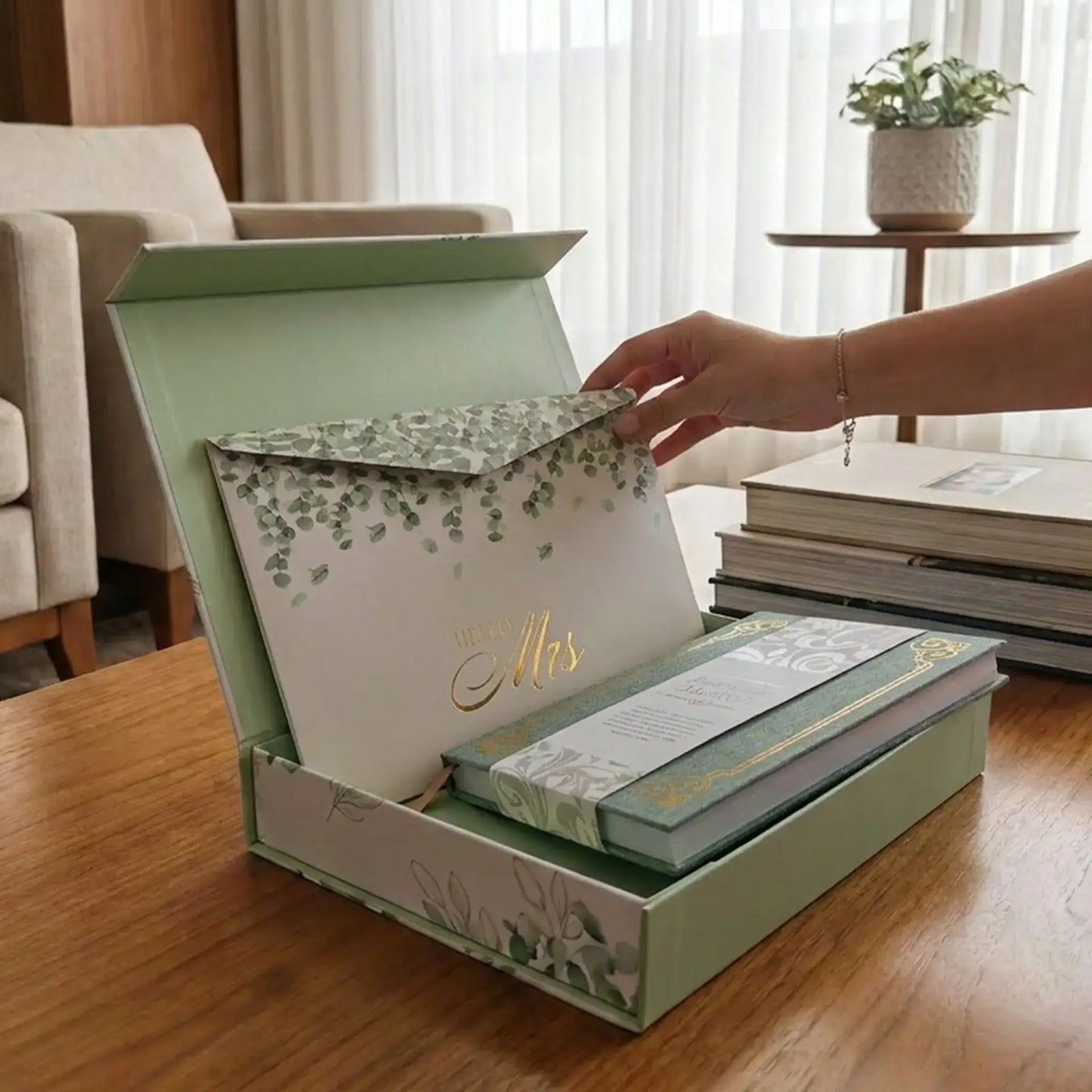 Name Change Box & Anniversary Journal